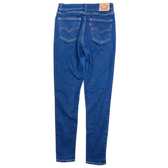 Levi's 721 High Rise Skinny Jeans Nondistressed Blue Denim size 28 W28 L30 Levis - Picture 5 of 7